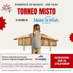 Torneo Misto a favore di Make-A-Wish Italia Onlus