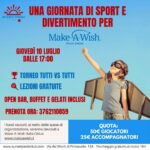 Una giornata di sport e divertimento per Make-A-Wish Italia Onlus